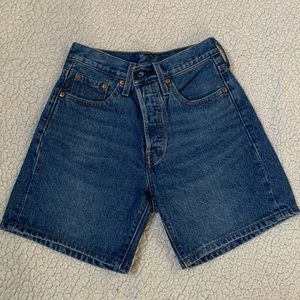 Levi's denim 501 shorts